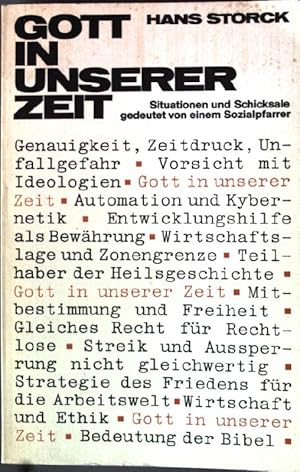 Bild des Verkufers fr Gott in unserer Zeit. zum Verkauf von books4less (Versandantiquariat Petra Gros GmbH & Co. KG)