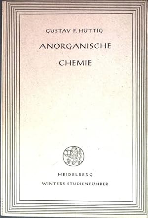 Bild des Verkufers fr Anorganische Chemie. zum Verkauf von books4less (Versandantiquariat Petra Gros GmbH & Co. KG)