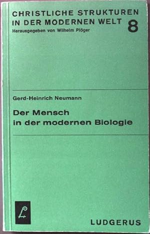 Bild des Verkufers fr Der Mensch in der modernen Biologie. zum Verkauf von books4less (Versandantiquariat Petra Gros GmbH & Co. KG)