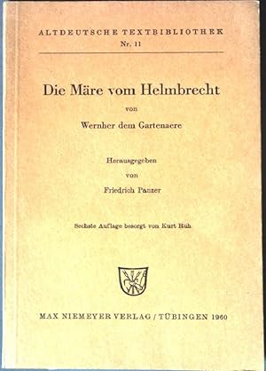Seller image for Die Mre vom Helmbrecht. for sale by books4less (Versandantiquariat Petra Gros GmbH & Co. KG)