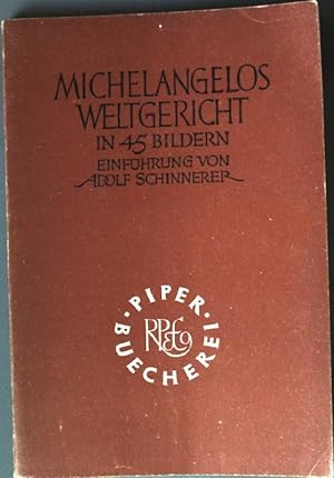 Bild des Verkufers fr Michelangelos Weltgericht. zum Verkauf von books4less (Versandantiquariat Petra Gros GmbH & Co. KG)