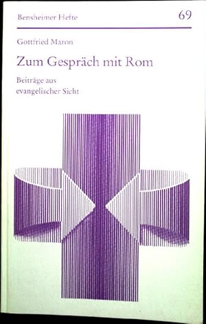 Seller image for Zum Gesprch mit Rom: Beitrge aus evangelischer Sicht for sale by books4less (Versandantiquariat Petra Gros GmbH & Co. KG)