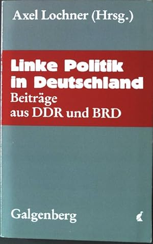 Bild des Verkufers fr Linke Politik in Deutschland. zum Verkauf von books4less (Versandantiquariat Petra Gros GmbH & Co. KG)