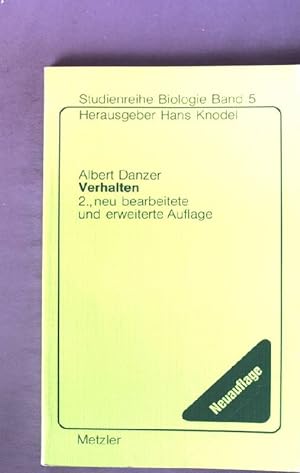 Seller image for Verhalten. for sale by books4less (Versandantiquariat Petra Gros GmbH & Co. KG)