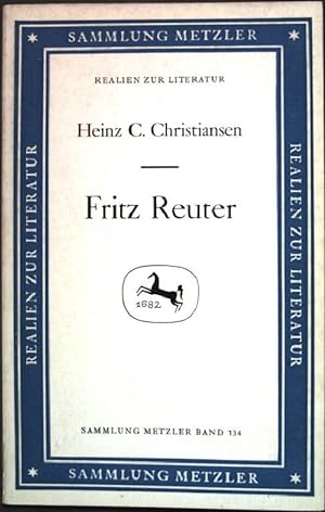 Bild des Verkufers fr Fritz Reuter. (Nr. 134) zum Verkauf von books4less (Versandantiquariat Petra Gros GmbH & Co. KG)