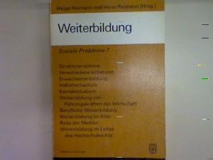 Bild des Verkufers fr Weiterbildung. Nr. 27, zum Verkauf von books4less (Versandantiquariat Petra Gros GmbH & Co. KG)