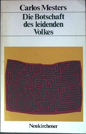 Seller image for Die Botschaft des leidenden Volkes. for sale by books4less (Versandantiquariat Petra Gros GmbH & Co. KG)