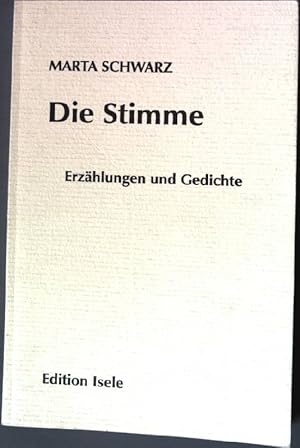 Bild des Verkufers fr Die Stimme. zum Verkauf von books4less (Versandantiquariat Petra Gros GmbH & Co. KG)