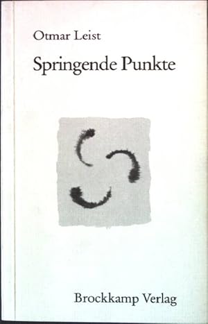 Seller image for Springende Punkte. for sale by books4less (Versandantiquariat Petra Gros GmbH & Co. KG)