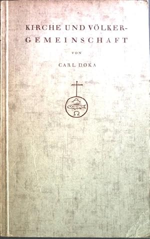 Image du vendeur pour Kirche und Vlkergemeinschaft mis en vente par books4less (Versandantiquariat Petra Gros GmbH & Co. KG)