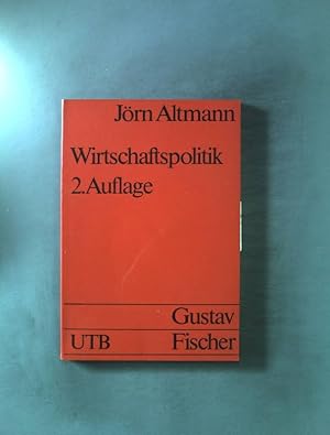 Seller image for Wirtschaftspolitik. Nr. UTB 1317, 2. Auflage, for sale by books4less (Versandantiquariat Petra Gros GmbH & Co. KG)
