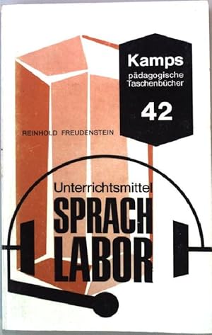 Seller image for Unterrichtsmittel Sprachlabor. Kamps pdagogische Taschenbcher Band 42 for sale by books4less (Versandantiquariat Petra Gros GmbH & Co. KG)