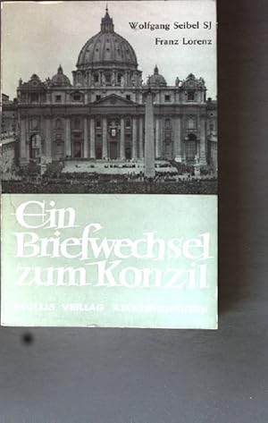 Imagen del vendedor de Ein Briefwechsel zum Konzil. a la venta por books4less (Versandantiquariat Petra Gros GmbH & Co. KG)