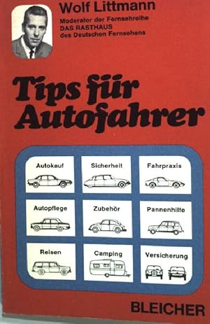 Bild des Verkufers fr Tips fr Autofahrer zum Verkauf von books4less (Versandantiquariat Petra Gros GmbH & Co. KG)