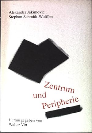 Immagine del venditore per Zentrum und Peripherie. venduto da books4less (Versandantiquariat Petra Gros GmbH & Co. KG)