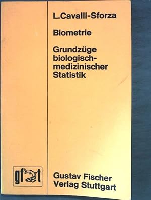 Seller image for Biometrie: Grundzge biologischmedizinischer Statistik. 2. Auflage, for sale by books4less (Versandantiquariat Petra Gros GmbH & Co. KG)