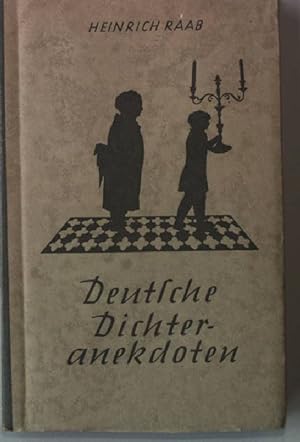 Bild des Verkufers fr Deutsche Dichteranekdoten. zum Verkauf von books4less (Versandantiquariat Petra Gros GmbH & Co. KG)