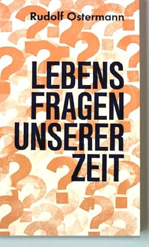 Bild des Verkufers fr Lebensfragen unserer Zeit 2. zum Verkauf von books4less (Versandantiquariat Petra Gros GmbH & Co. KG)