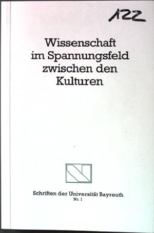 Seller image for Wissenschaft im Spannungsfeld zwischen den Kulturen. for sale by books4less (Versandantiquariat Petra Gros GmbH & Co. KG)