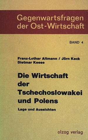 Seller image for Die Wirtschaft der Tschechoslowakei und Polens. Lage und Aussichten. Gegenwartsfragen Ost-Wirtschaft, Band 4. for sale by books4less (Versandantiquariat Petra Gros GmbH & Co. KG)