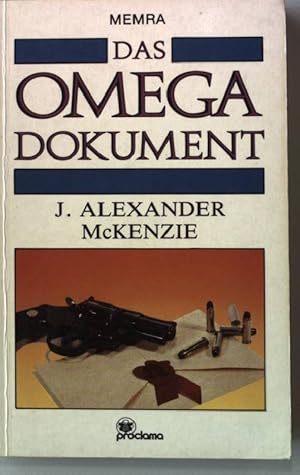 Imagen del vendedor de Das Omega-Dokument. a la venta por books4less (Versandantiquariat Petra Gros GmbH & Co. KG)