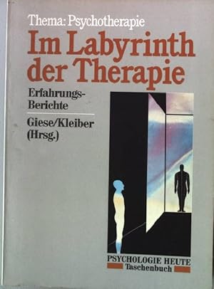 Seller image for Im Labyrinth der Therapie : Erfahrungs-Berichte ; Thema: Psychotherapie. Psychologie 526 for sale by books4less (Versandantiquariat Petra Gros GmbH & Co. KG)