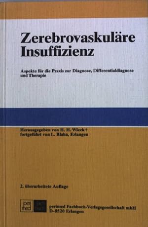 Seller image for Zerebrovaskulre Insuffizienz : Aspekte fr d. Praxis zur Diagnose, Differentialdiagnose u. Therapie. for sale by books4less (Versandantiquariat Petra Gros GmbH & Co. KG)