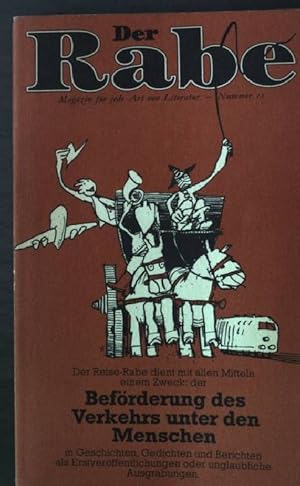 Seller image for Der Rabe, Nummer 11. - Magazin fr jede Art von Literatur. for sale by books4less (Versandantiquariat Petra Gros GmbH & Co. KG)