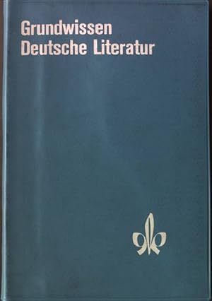 Bild des Verkufers fr Grundwissen Deutscher Literatur zum Verkauf von books4less (Versandantiquariat Petra Gros GmbH & Co. KG)