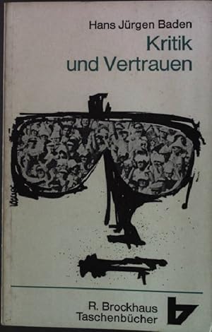 Imagen del vendedor de Kritik und Vertrauen. - Reden im Rundfunk. a la venta por books4less (Versandantiquariat Petra Gros GmbH & Co. KG)