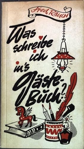Imagen del vendedor de Was schreibe ich ins Gstebuch? - 1. Heft a la venta por books4less (Versandantiquariat Petra Gros GmbH & Co. KG)