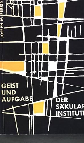 Imagen del vendedor de Geist und Aufgabe der Skularinstitute a la venta por books4less (Versandantiquariat Petra Gros GmbH & Co. KG)