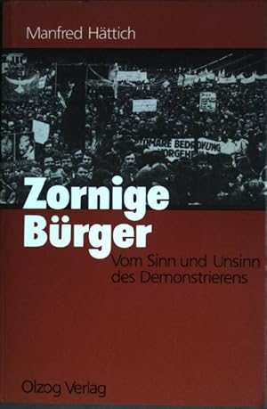 Bild des Verkufers fr Zornige Brger : Vom Sinn und Unsinn des Demonstrierens. zum Verkauf von books4less (Versandantiquariat Petra Gros GmbH & Co. KG)