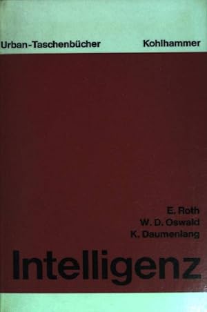 Seller image for Intelligenz. UB Urban-Taschenbuch (Nr. 144) for sale by books4less (Versandantiquariat Petra Gros GmbH & Co. KG)