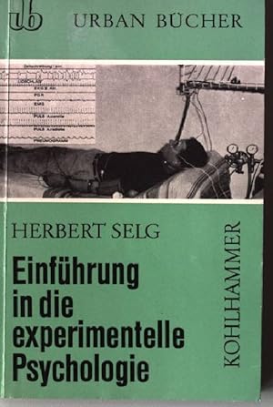 Bild des Verkufers fr Einfhrung in die experimentelle Psychologie Urban Buch Nr. 98 zum Verkauf von books4less (Versandantiquariat Petra Gros GmbH & Co. KG)