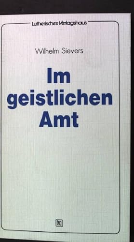 Image du vendeur pour Im geistlichen Amt. mis en vente par books4less (Versandantiquariat Petra Gros GmbH & Co. KG)