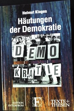 Seller image for Hutungen der Demokratie. Texte und Thesen 246 for sale by books4less (Versandantiquariat Petra Gros GmbH & Co. KG)