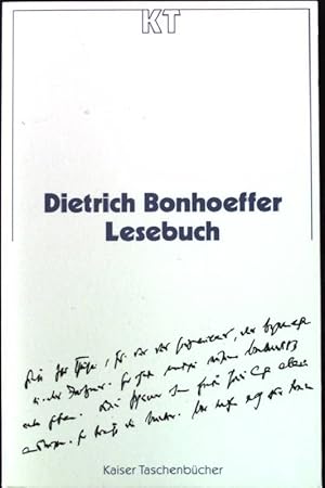 Bild des Verkufers fr Lesebuch. Kaiser-Taschenbuch Nr. 11 zum Verkauf von books4less (Versandantiquariat Petra Gros GmbH & Co. KG)