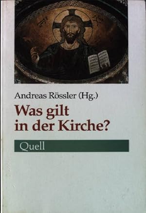 Bild des Verkufers fr Was gilt in der Kirche?. zum Verkauf von books4less (Versandantiquariat Petra Gros GmbH & Co. KG)