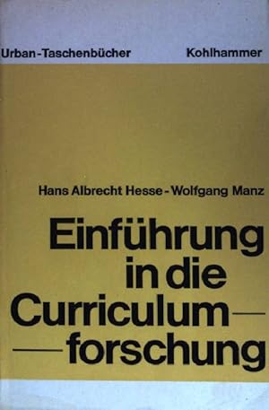 Bild des Verkufers fr Einfhrung in die Curriculumforschung. UB Urban-Taschenbuch (Nr. 150) zum Verkauf von books4less (Versandantiquariat Petra Gros GmbH & Co. KG)