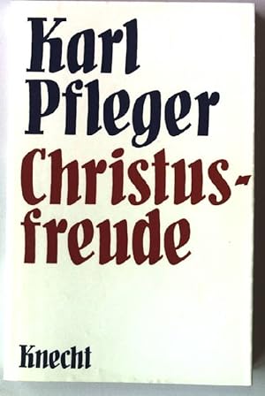 Bild des Verkufers fr Christusfreude : auf d. Wegen Teilhards de Chardin. zum Verkauf von books4less (Versandantiquariat Petra Gros GmbH & Co. KG)