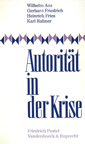 Seller image for Autoritt in der Krise. for sale by books4less (Versandantiquariat Petra Gros GmbH & Co. KG)