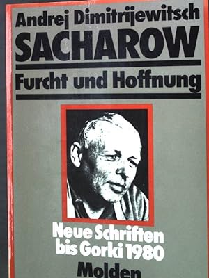 Seller image for Furcht und Hoffnung : neue Schriften bis Gorki 1980. for sale by books4less (Versandantiquariat Petra Gros GmbH & Co. KG)