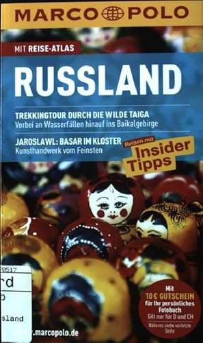 Bild des Verkufers fr Russland : Reisen mit Insider-Tipps ; mit Reise-Atlas. zum Verkauf von books4less (Versandantiquariat Petra Gros GmbH & Co. KG)