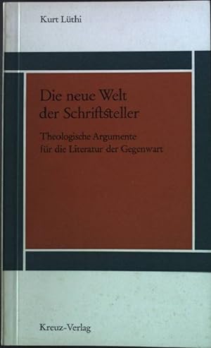 Bild des Verkufers fr Die neue Welt der Schriftsteller zum Verkauf von books4less (Versandantiquariat Petra Gros GmbH & Co. KG)