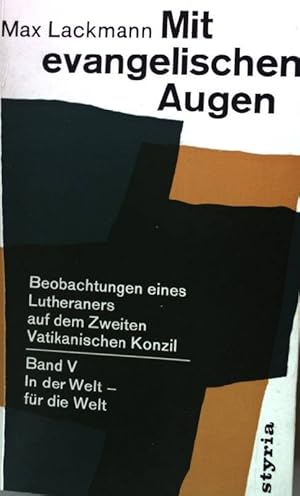 Seller image for Mit evangelischen Augen Band V. for sale by books4less (Versandantiquariat Petra Gros GmbH & Co. KG)