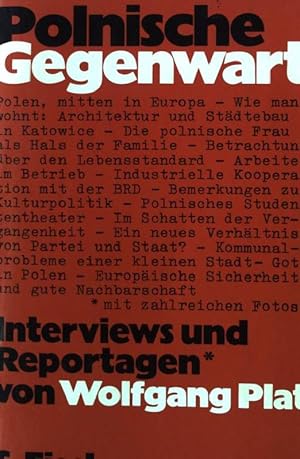 Seller image for Polnische Gegenwart : Interviews u. Reportagen. for sale by books4less (Versandantiquariat Petra Gros GmbH & Co. KG)