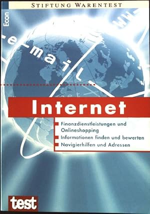 Image du vendeur pour Internet : Finanzdienstleistungen und Onlineshopping, Informationen finden und bewerten, Navigierhilfen und Adressen. Econ-Taschenbuch ; 73004 : Test mis en vente par books4less (Versandantiquariat Petra Gros GmbH & Co. KG)