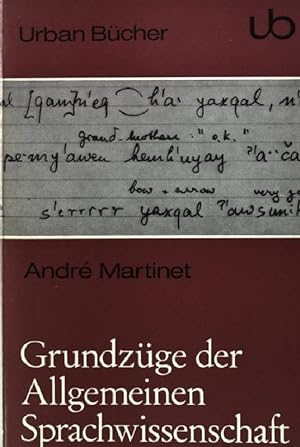 Bild des Verkufers fr Grundzge der Allgemeinen Sprachwissenschaft. (Nr. 69) Urban Buch zum Verkauf von books4less (Versandantiquariat Petra Gros GmbH & Co. KG)