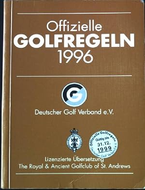 Bild des Verkufers fr Golf Regeln '96 zum Verkauf von books4less (Versandantiquariat Petra Gros GmbH & Co. KG)